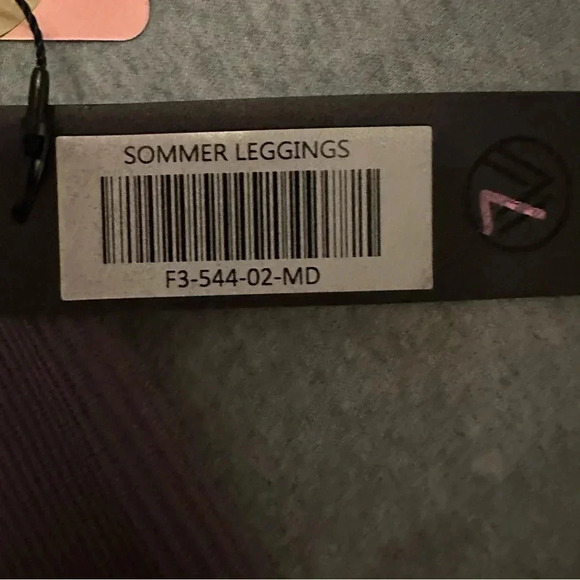 NWT Savvi Sommer leggings brownish purple size M - Picture 9 of 10